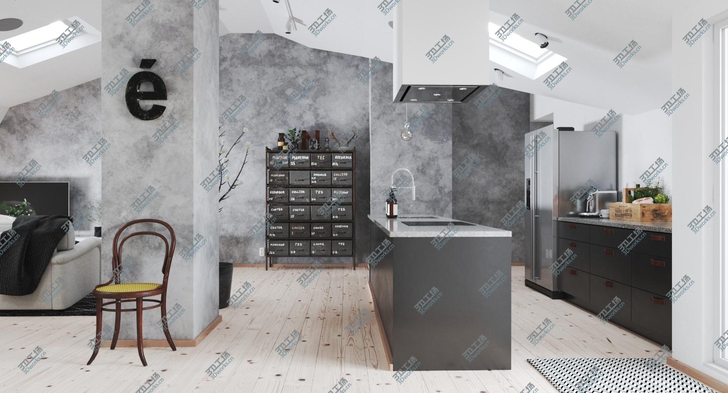 images/goods_img/202104091/3D Scandinavian Interior model/4.jpg